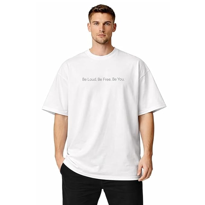 Baboongo - Be Loud Be Free Oversized T-Shirts