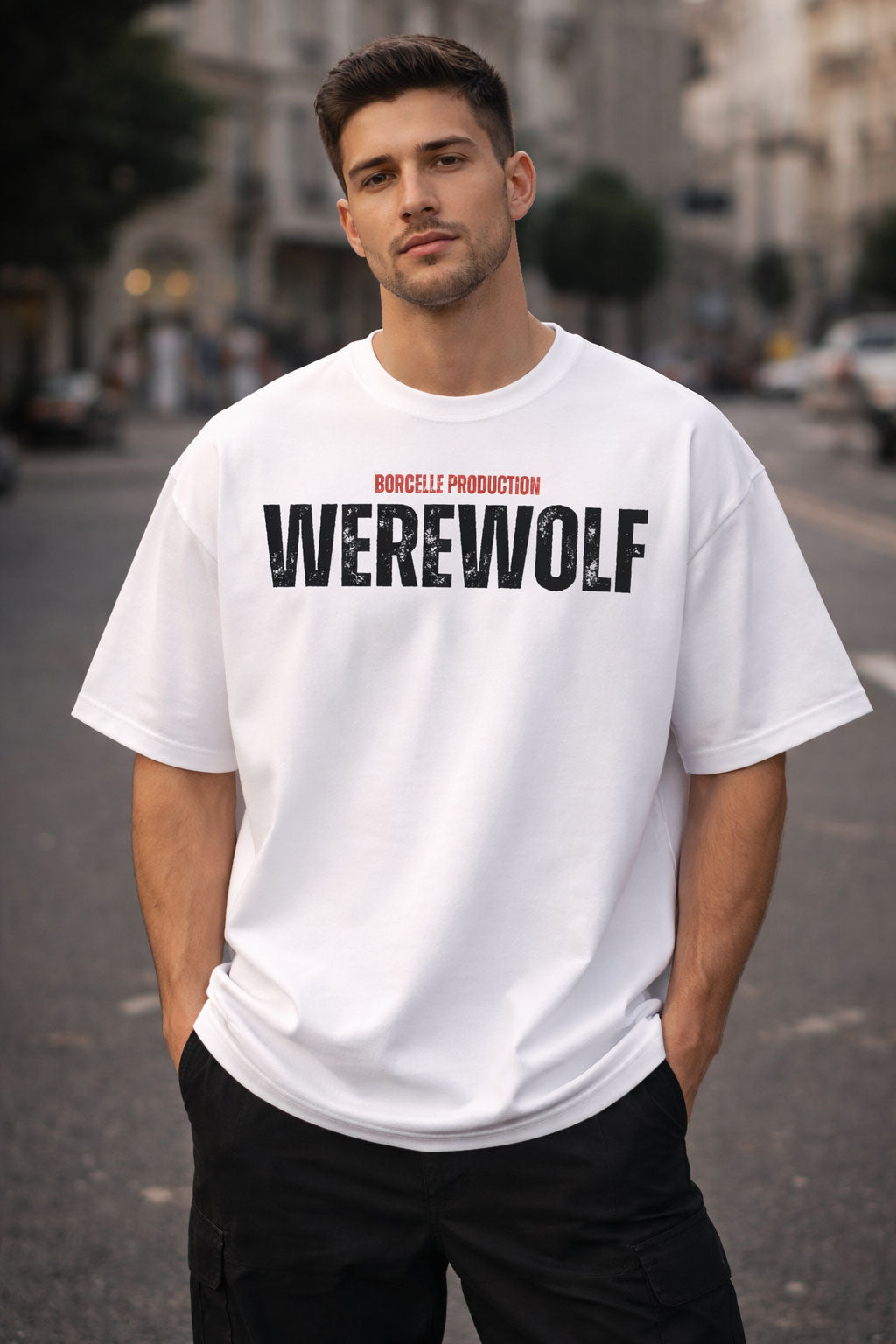 Werewolf Street Oversized T-Shirts