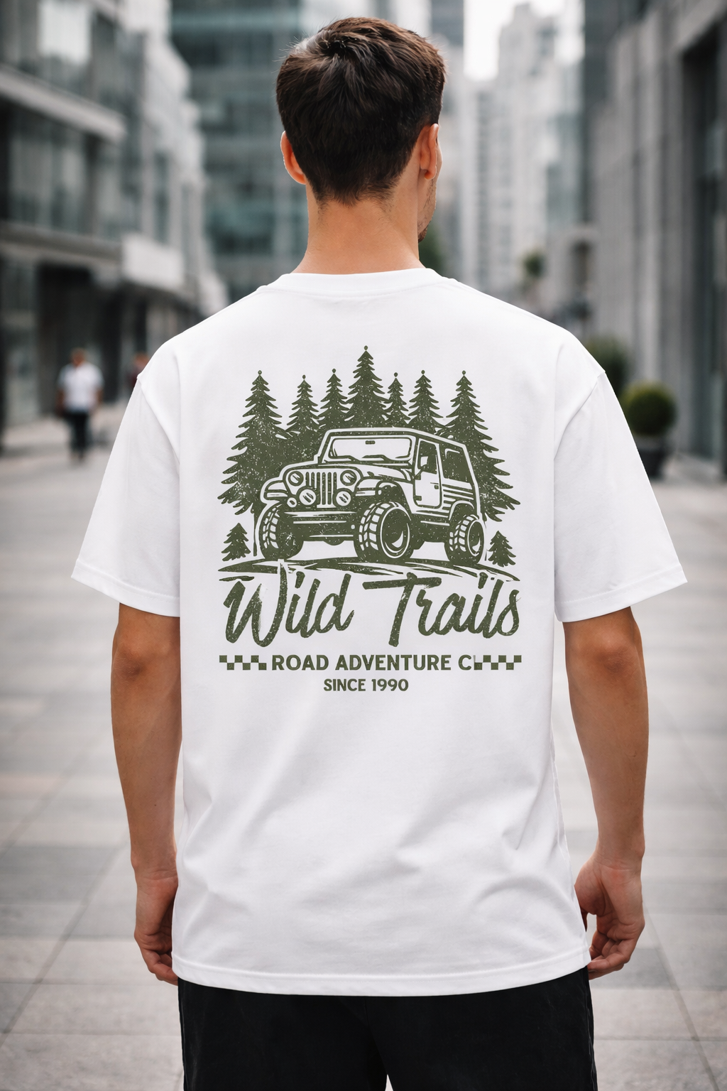 Road Adventure Oversized T-Shirt