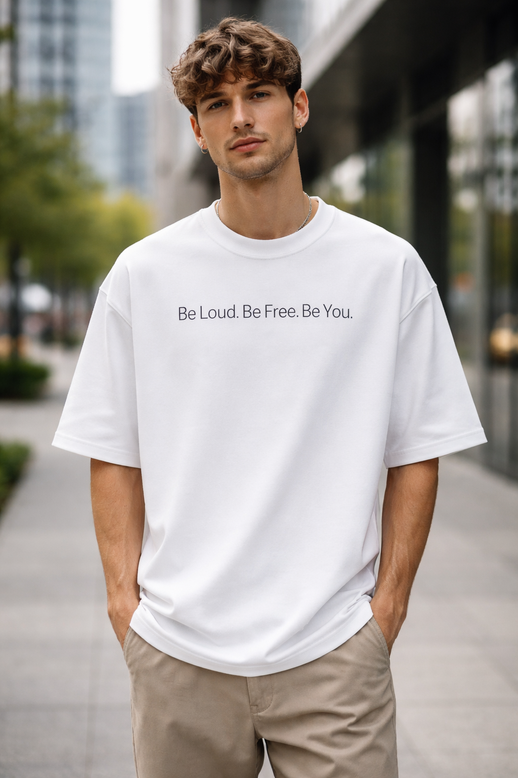 Baboongo - Be Loud Be Free Oversized T-Shirts