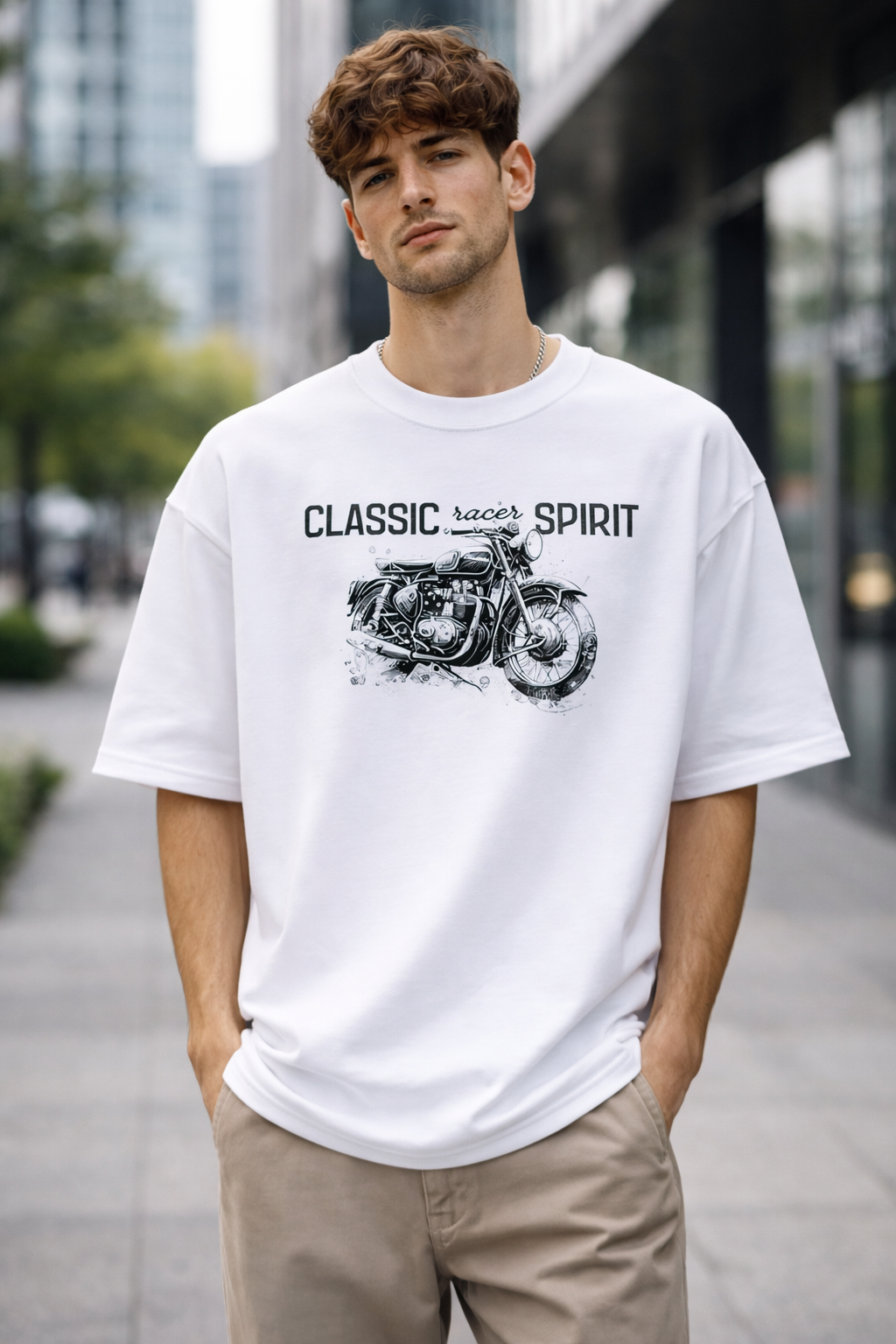Classic Racer Spirit Oversized T-Shirts