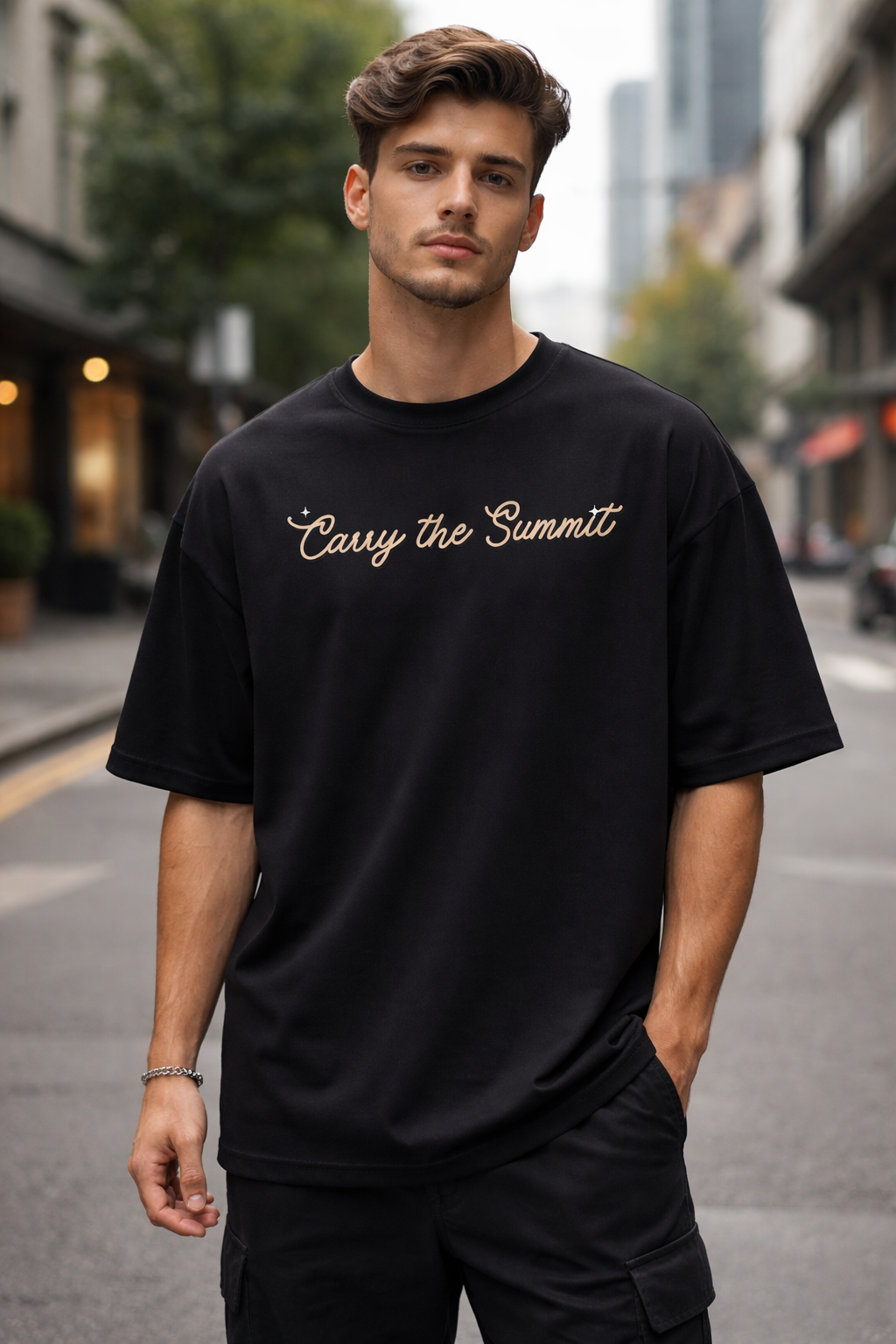 Adventure Begins Oversized T-Shirt