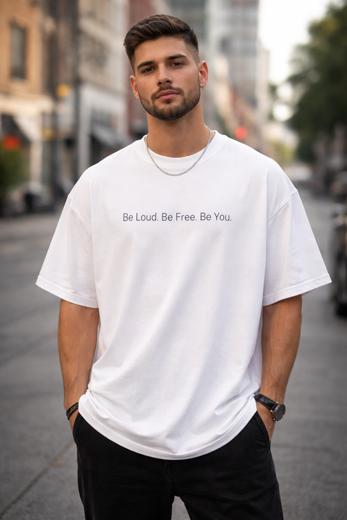 Baboongo - Be Loud Be Free Oversized T-Shirts