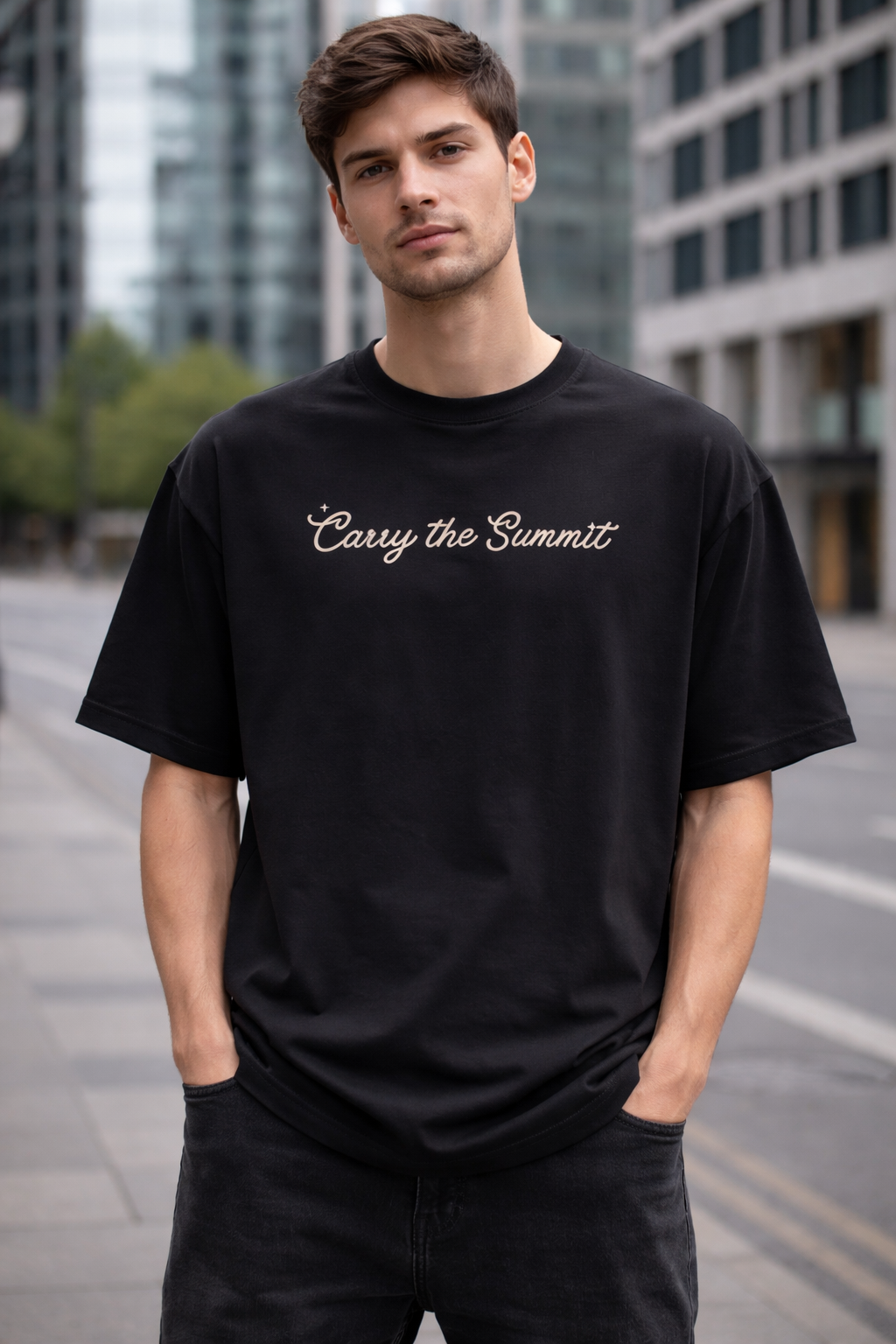 Adventure Begins Oversized T-Shirt