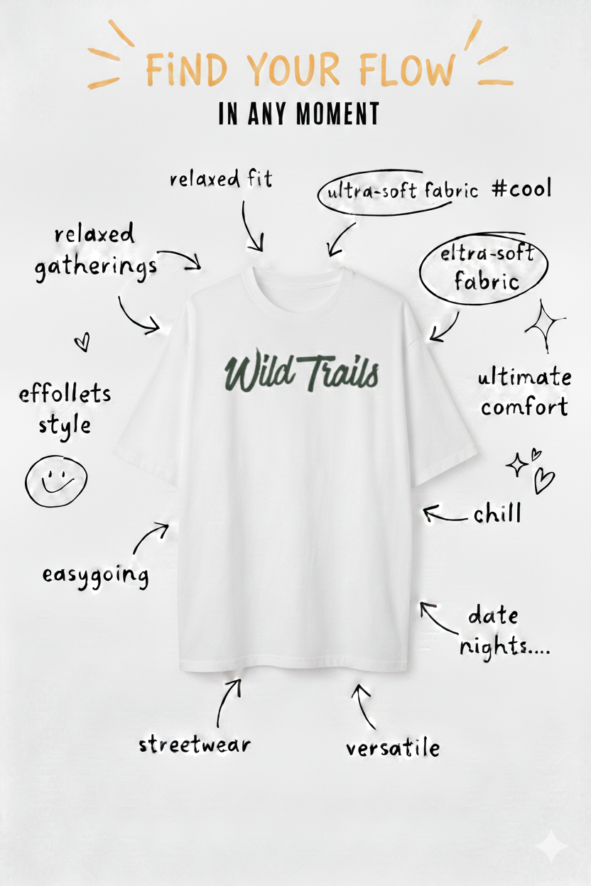 Road Adventure Oversized T-Shirt